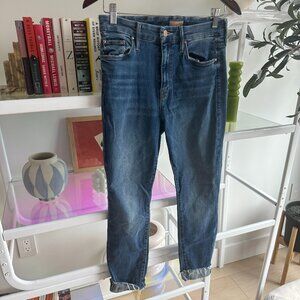 MOTHER 'The Looker Ankle Fray' in Size 28